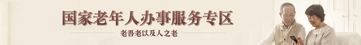 国家老年人办事服务专区